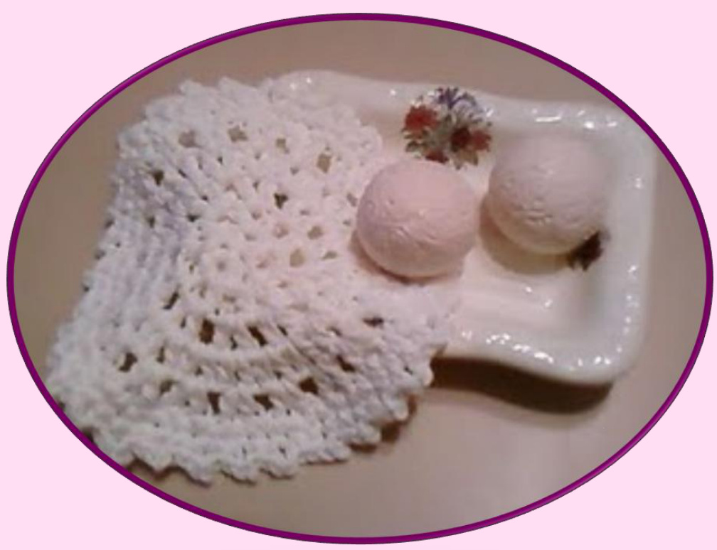 Crochet Patterns for Circular Cotton Soap Sachets and Face Cloths - Advanced Beginner Projects pattern preview