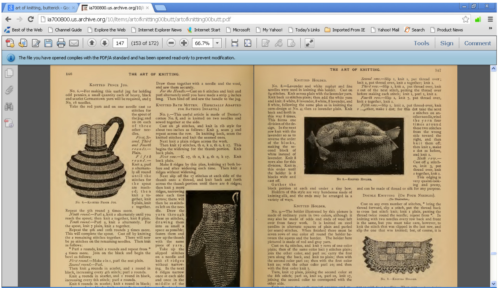 Victorian Pence Jug Purse: A Detailed Guide to Knitting Vintage Patterns with Historical Insights and Challenges pattern preview