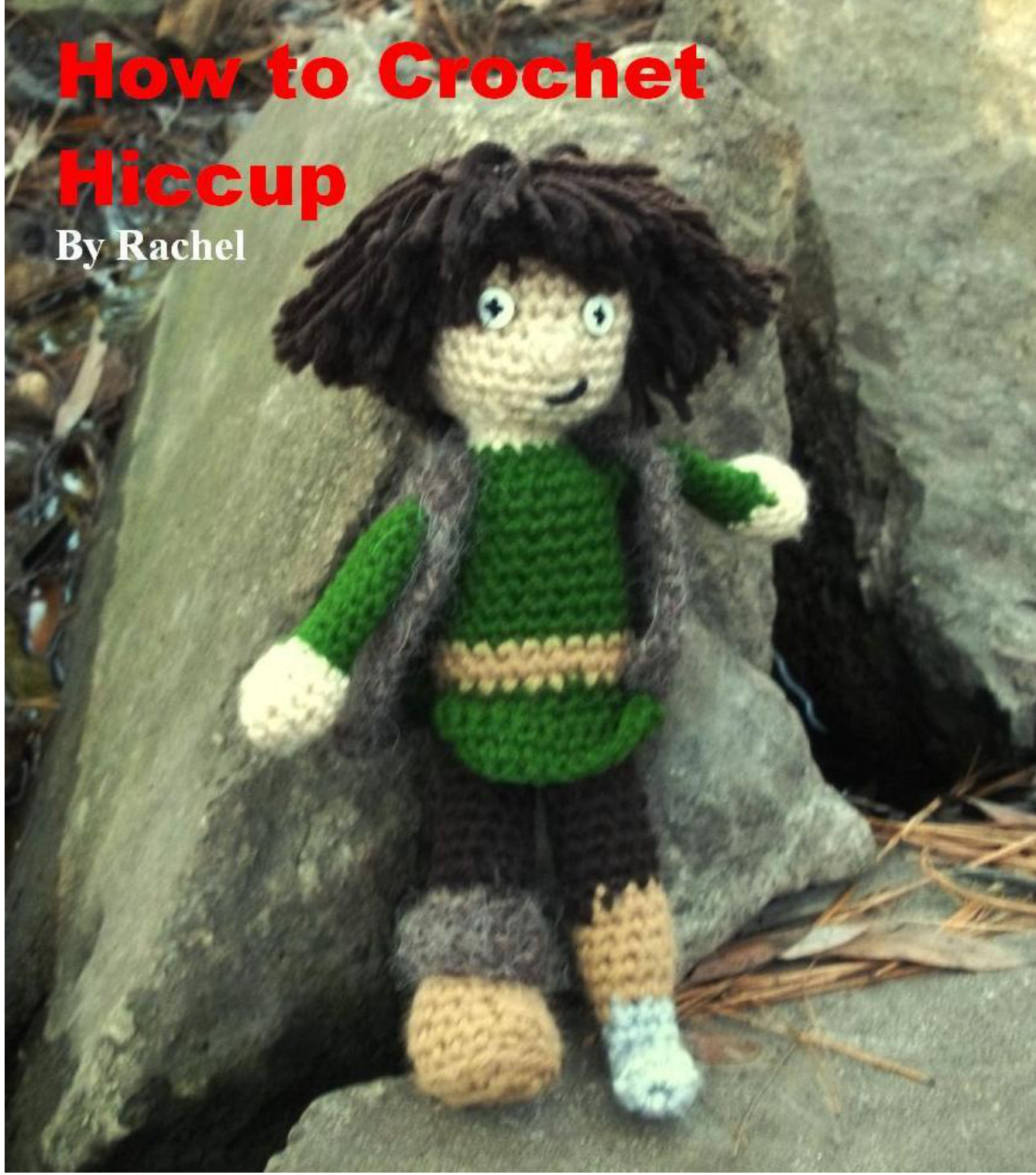 Crochet Pattern for Hiccup from How to Train Your Dragon: A Detailed Guide by Rachel Reynolds pattern preview