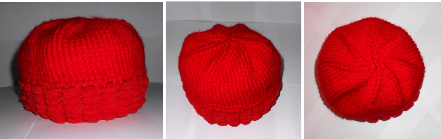 Pom Pom Brim Hat Knitting Pattern: A Step-by-Step Guide with Materials and Techniques pattern preview