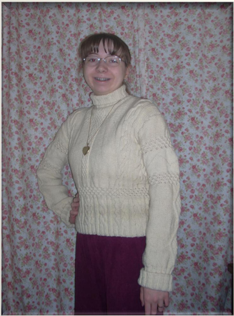 A Sweater of the Aran Isles: Intermediate-Advanced Knitting Pattern by Emily Serff pattern preview