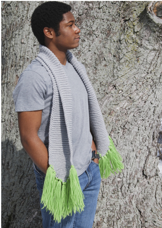 Rip-off Scarf Knitting Pattern: Detailed Instructions and Care Guide for a Stylish Accessory pattern preview