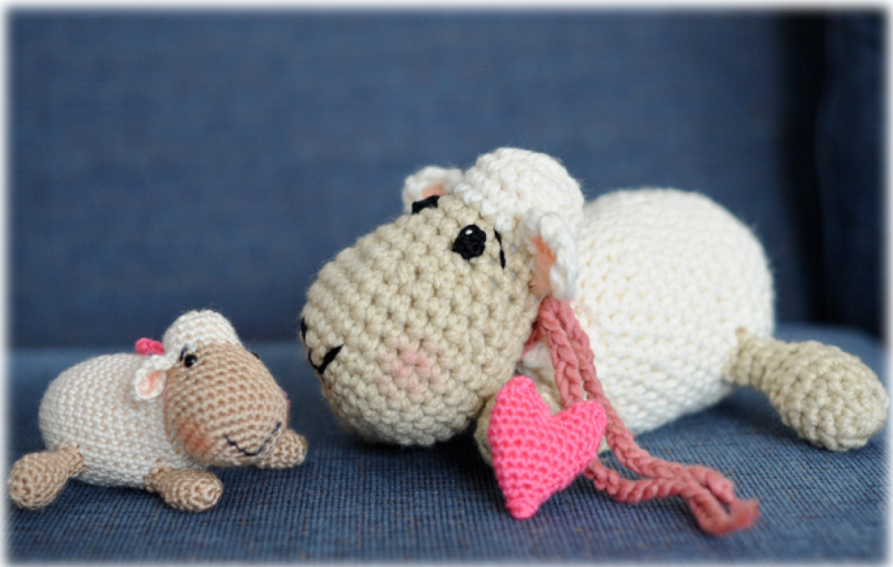 Squeezable Sheep Amigurumi Crochet Pattern by Tracey MacIntyre - A Step-by-Step Guide to Creating an Adorable Sheep pattern preview