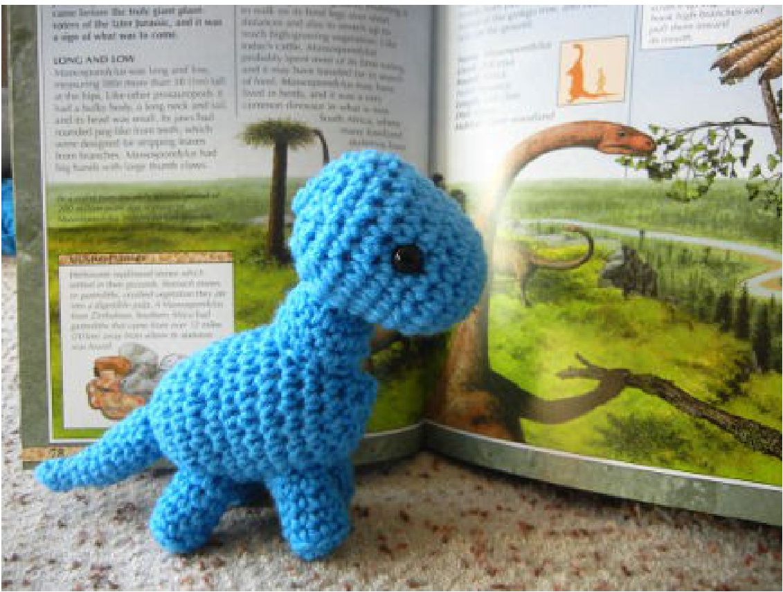 Baby Brachiosaurus Amigurumi Crochet Pattern: A Detailed Guide for Creating an Adorable Dinosaur Toy pattern preview