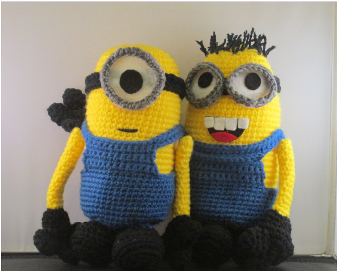 Despicable Me Minions Crochet Pattern: Versatile and Interchangeable Designs by Teresa White de Roulet pattern preview