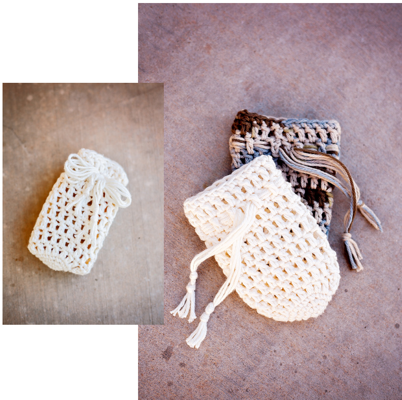 Crochet Pattern for a Soap Bagcozy with Detailed Instructions and Abbreviations pattern preview