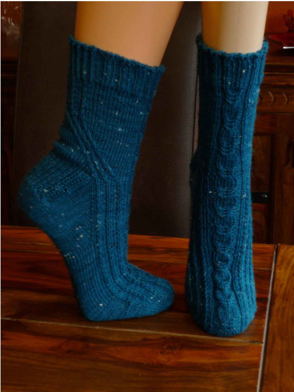 Walter Sock Knitting Pattern: A Personalized Gift for Your Father-in-Law This Christmas pattern preview