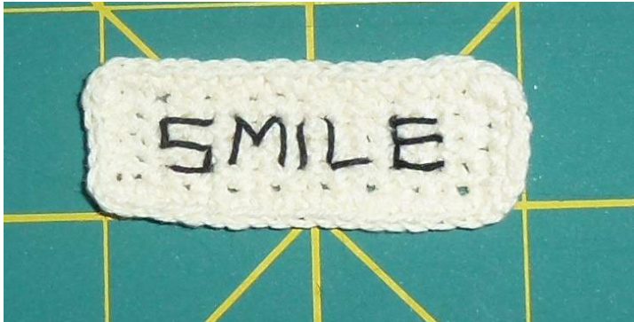 DIY Personalized Crochet Labels for Gifts and Handmade Items: Free Pattern pattern preview