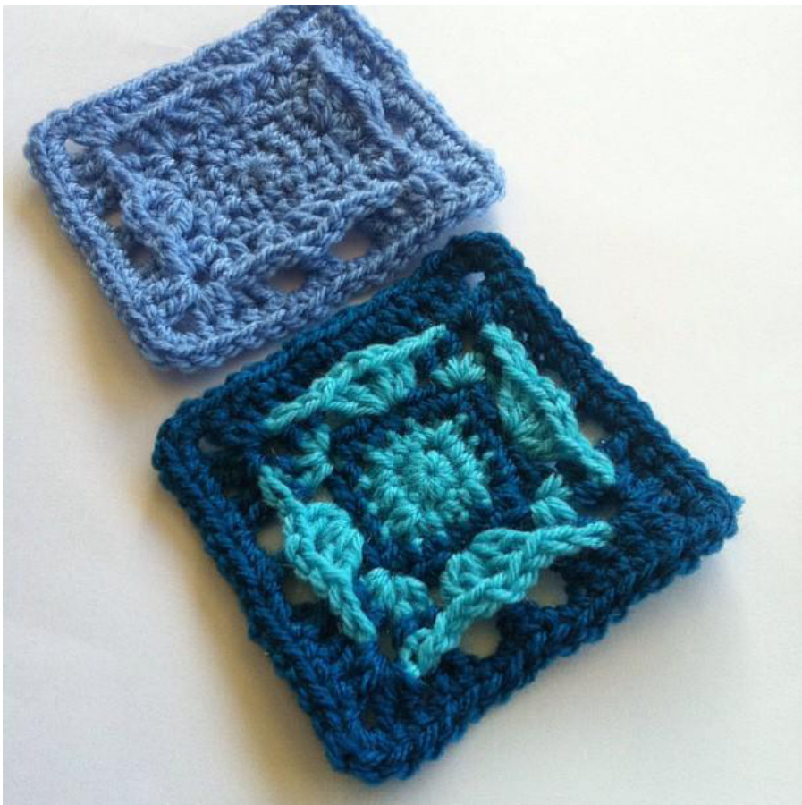 Ever Changing Sky: A UK Crochet Pattern by Shelley Husband for Unique Granny Squares pattern preview