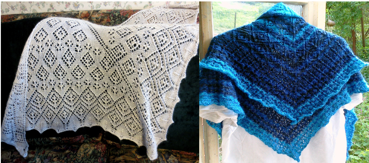 Lagniappe: A Quick Knit Shawl Pattern Using Heavy Lace Weight Yarn for Stunning Results pattern preview