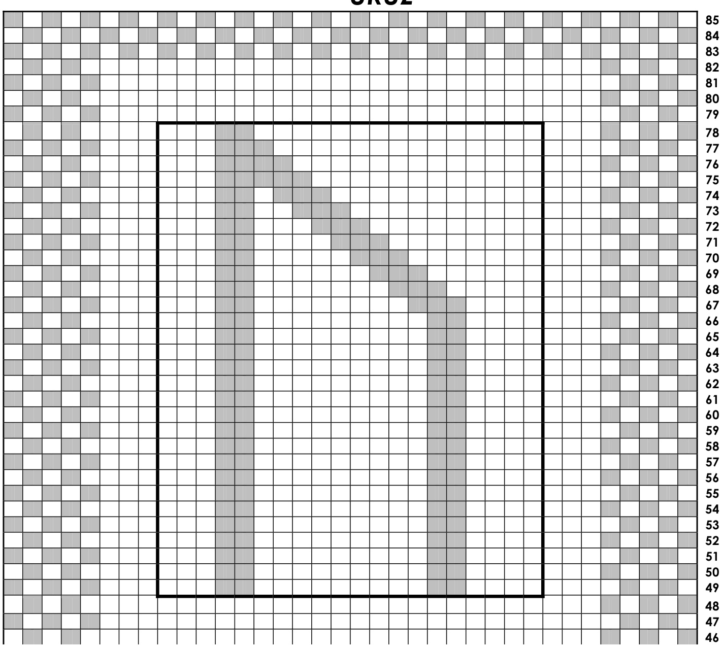 The Elder Futhark Scarf: A Beginner’s Knitting Guide with Rune Symbol Charts and Lore pattern preview