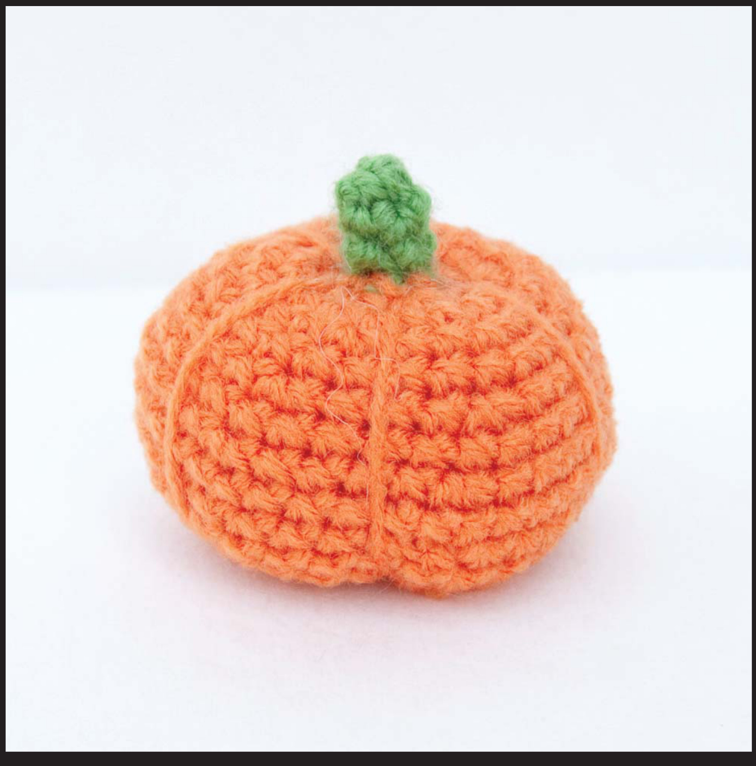 Crochet Quickie: Pumpkin - Detailed Pattern with Materials and Instructions pattern preview