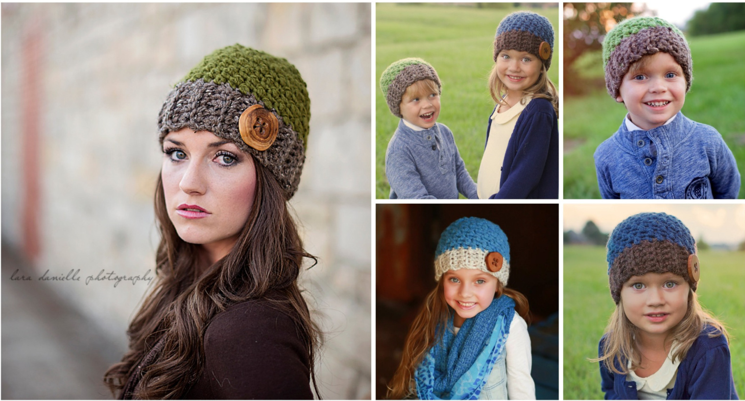 Simply Made By Erin: The Jack & Jill Beanie Crochet Pattern for Kids and Adults - Detailed Instructions and Adjustments pattern preview