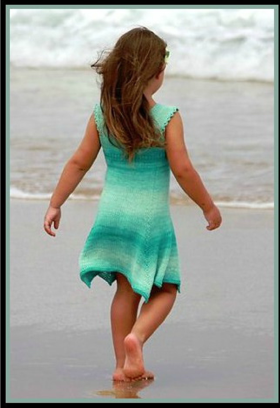 Moana: A Beautiful Summer Dress Knitting Pattern with Detailed Instructions and Sizing for Newborn to 10 Years pattern preview