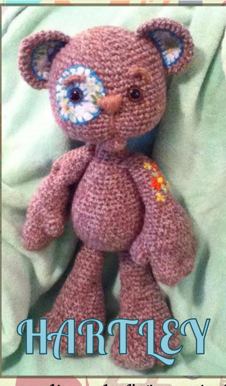 Comprehensive Crochet Pattern for Hartley the Bear: Detailed Instructions and Photos pattern preview