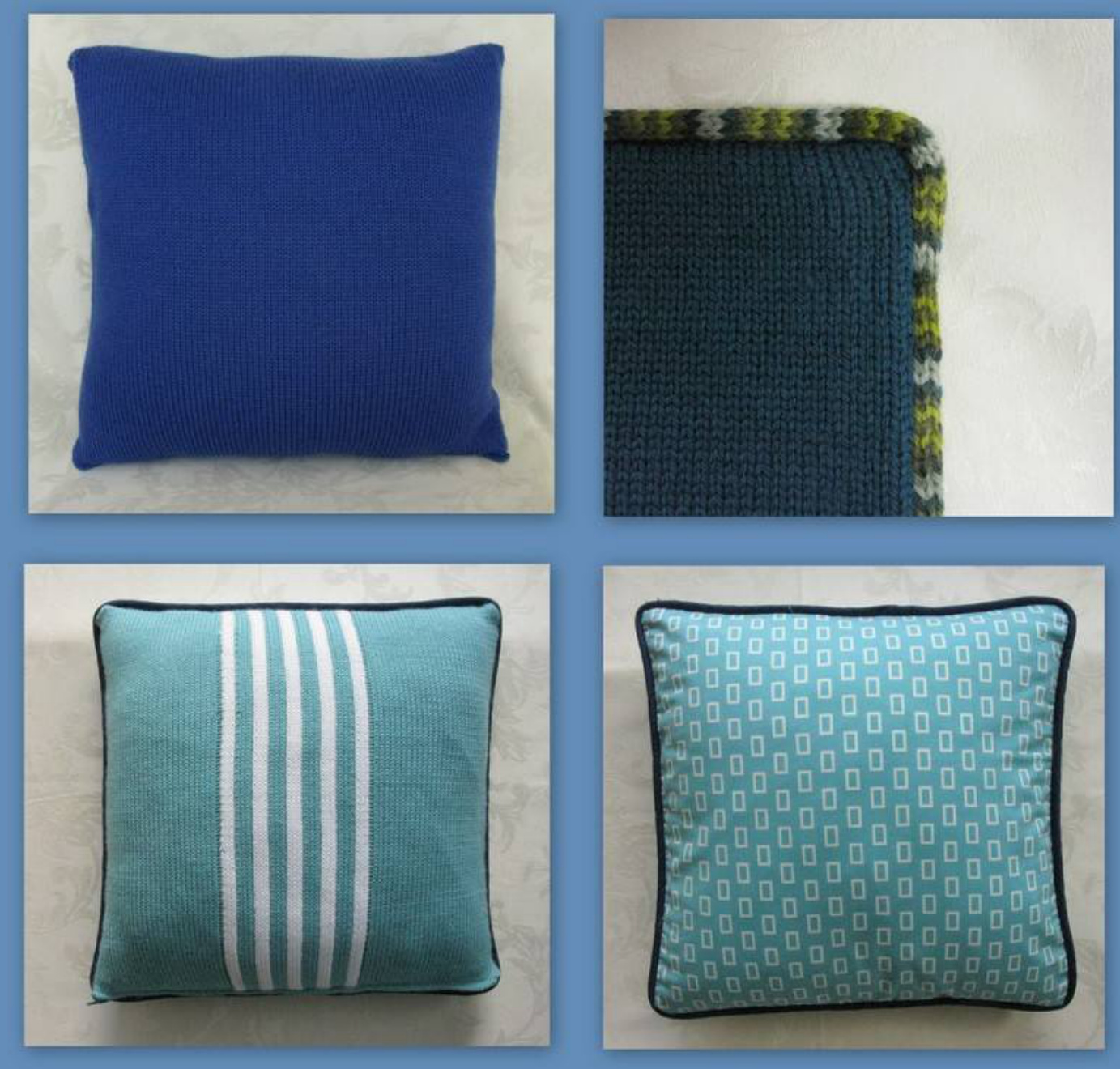 Comprehensive Guide to Creating Zipped Cushion Covers with Fabric or Knitted Piping pattern preview