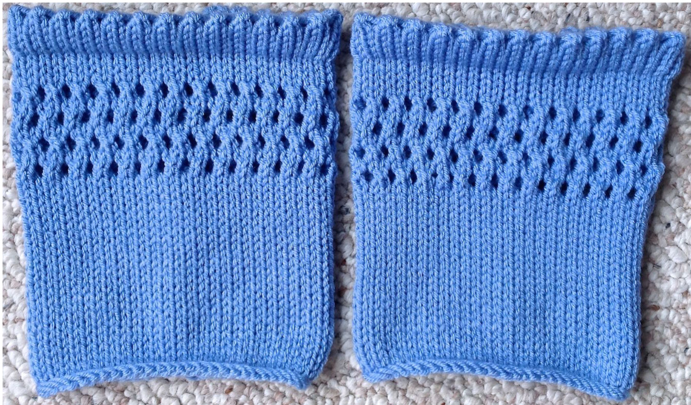 Detailed Guide to Knitting Picot and Pointelle Boot Cuffs Using the LK-150 Mid-Gauge Machine pattern preview