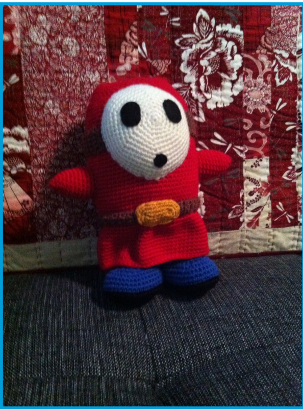 Comprehensive Shy Guy Amigurumi Crochet Pattern for Super Mario Fans - Detailed Instructions and Materials List pattern preview