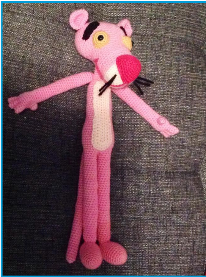 Comprehensive Guide to Crocheting the Pink Panther Amigurumi Doll with Detailed Patterns and Instructions pattern preview