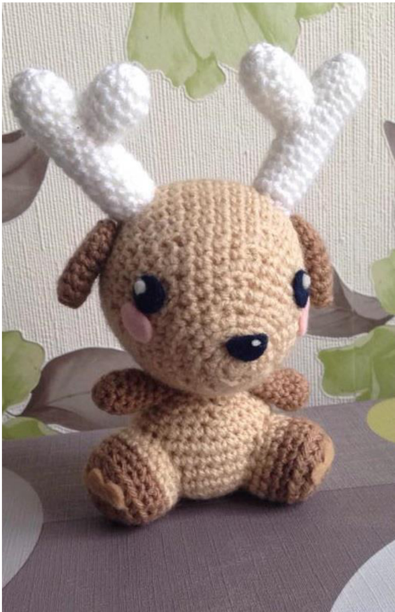 Amigurumi Deer Pattern: Detailed Instructions for Crafting a Cute Deer Doll pattern preview