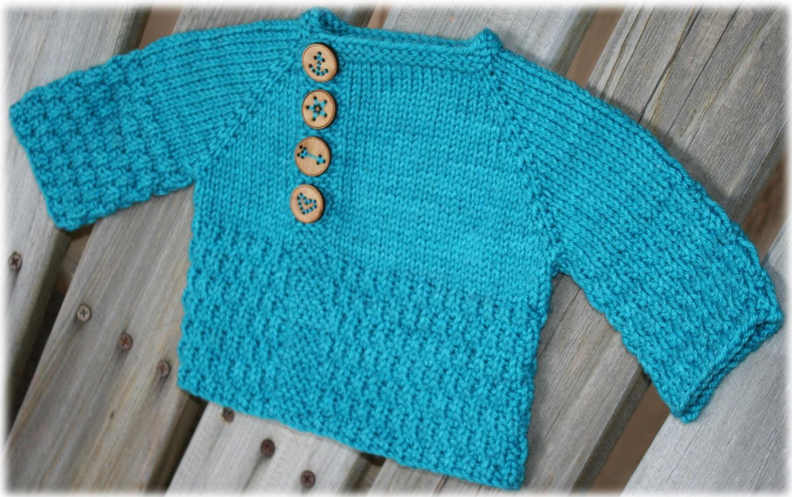 My Gift to You: A Classic Hand-Knitted Cardigan Pattern for Babies and Toddlers with Detailed Instructions and Gauge Information pattern preview