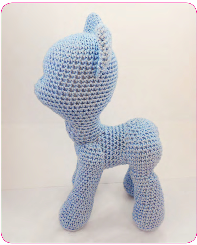 My Little Pony Amigurumi Pattern: Crochet Guide with Detailed Instructions and Embellishments pattern preview