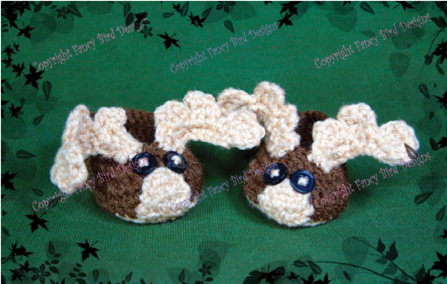 Fancy Baby Moose Shoes Crochet Pattern for Various Infant Sizes with Detailed Instructions and Assembly Guide pattern preview