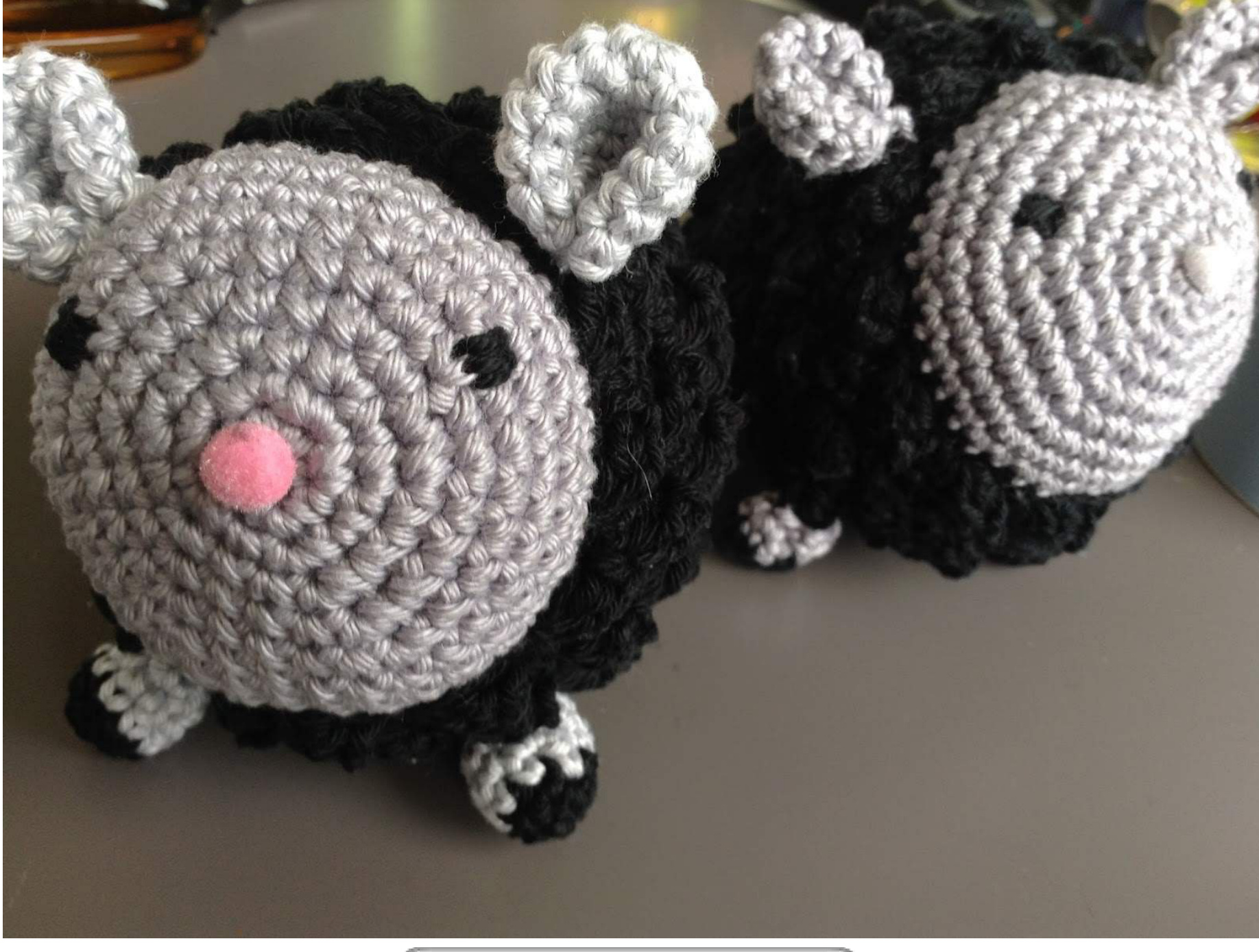 Crochet Pattern for Adorable Sheep Amigurumi: A Step-by-Step Guide with Decrease, Increase, and Popcorn Stitch Instructions pattern preview