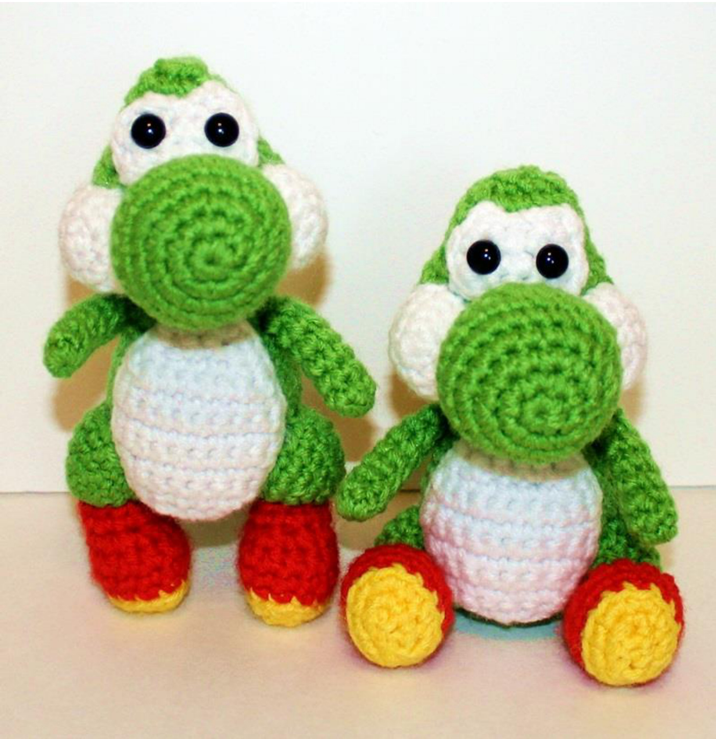 Mini Yoshi Gamer Friend Crochet Pattern by Mary Smith - Detailed Instructions and Supply List pattern preview