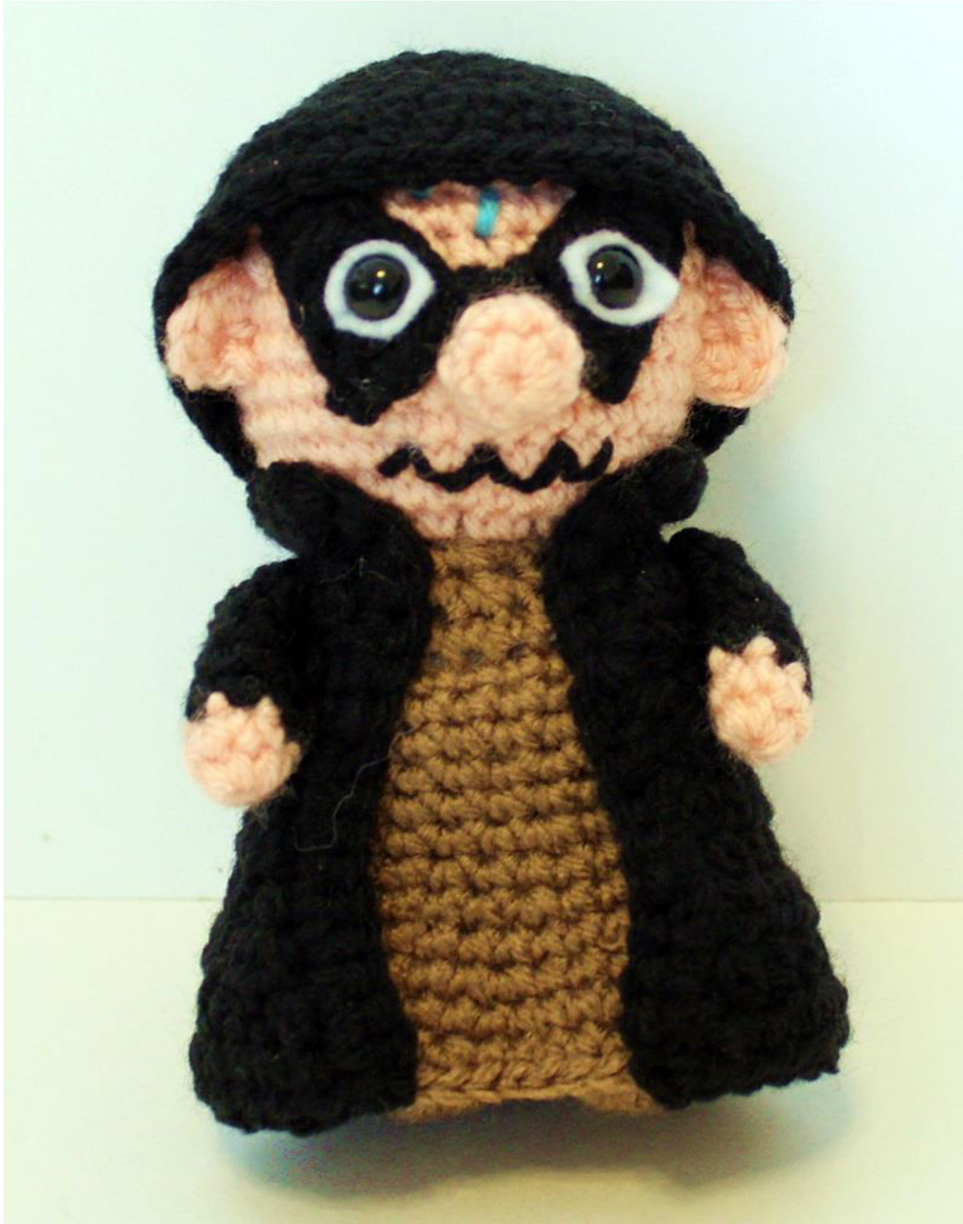 Mini Kaos Gamer Friend Amigurumi Crochet Pattern by Mary Smith - Detailed Instructions and Supplies pattern preview