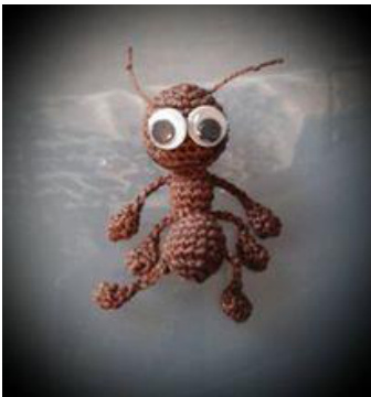 Crochet Pattern for Adorable Ant Amigurumi Toy by Conni Hartig - Detailed Step-by-Step Guide pattern preview