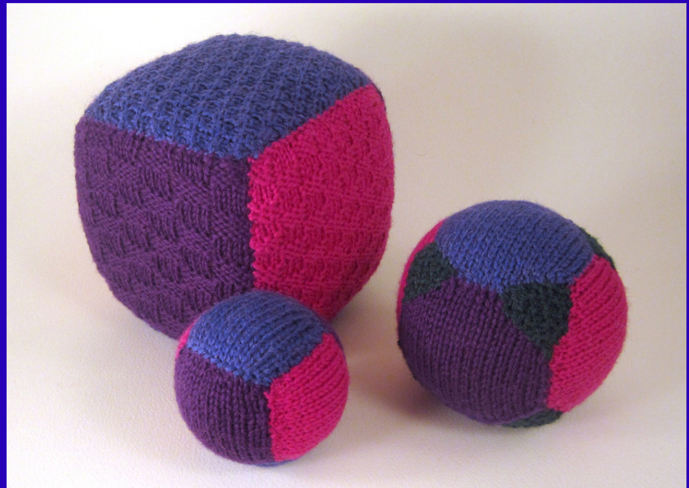 Comprehensive Guide to Knitting Balls and Cubes with Detailed Instructions and Textured Patterns pattern preview