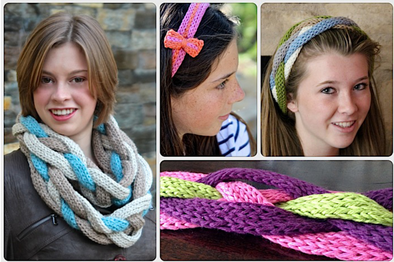 Comprehensive Guide to Flat i-Cord Knitting: Patterns and Techniques for Scarves and Headbands pattern preview