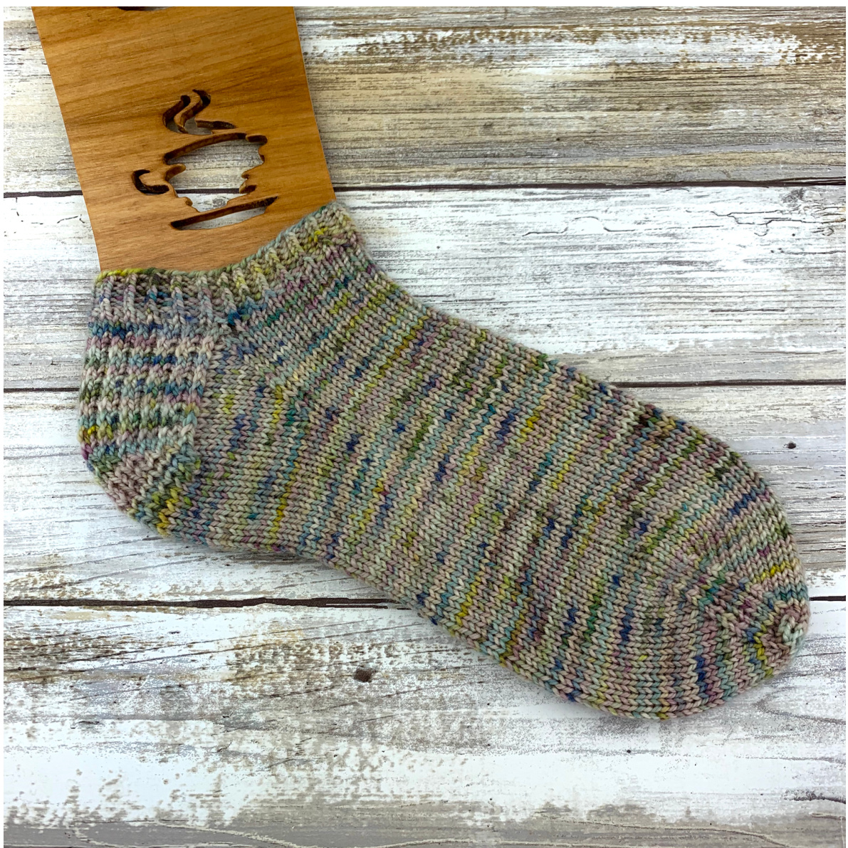 VanillaFrosting A Sock Pattern by Christy Houghton - Simple Ankle-Length Socks for Beginners pattern preview